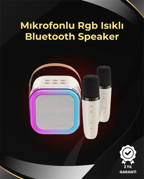 Kompakt Tasarımlı ve Kolay Taşınabilir Karaoke Sistemi ürün görseli 1