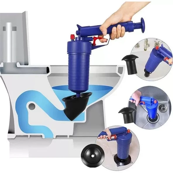 Yüksek Hava Basınçlı Gider Açma Aparatı - Resim 2