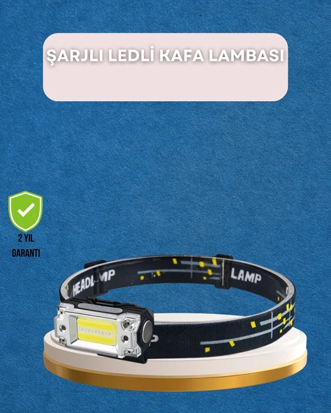 Taşınabilir Şarjlı LED Fener XPE95LM COB120LM Manyetik Gövde ürün görseli 1
