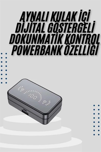 İos Android Uyumlu Bluetooth Kulaklık Kablosuz Kulaklık Yüksek Basslı ürün görseli 1