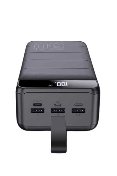 Powerbank Çoklu Şarj Girişi 50.000 Mah Taşınabilir Dijital Göstergeli ürün görseli 1