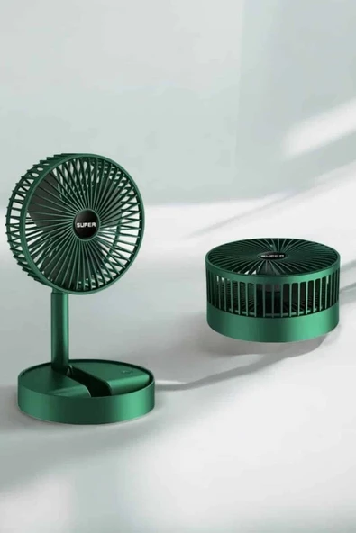 Soğutucu Vantilatör Telefon Standlı Mini Fan - Resim 4