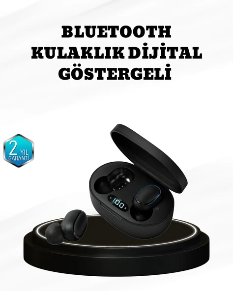 Kablosuz Bluetooth Kulaklık – Gürültü Önleyici, Suya Dayanıklı, Mikrofonlu, Uzun Pil Ömürlü ürün görseli 1