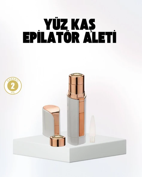 Hassas Ciltler İçin Yüz Epilatörü – Kaş ve Bıyık ürün görseli 1