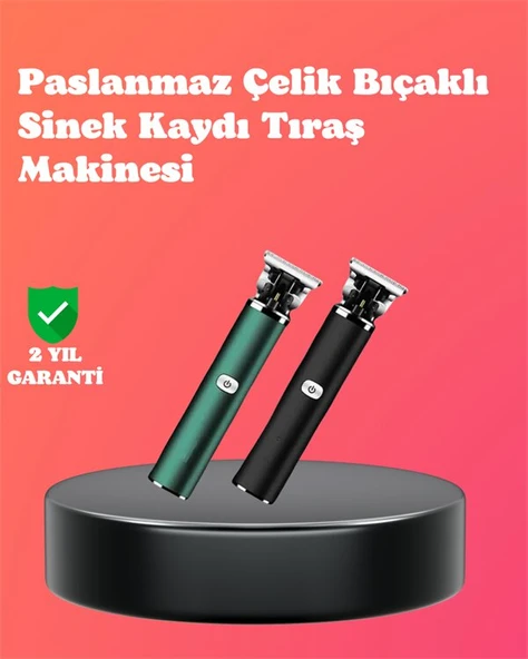 Paslanmaz Çelik Bıçaklı Sinek Kaydı Tıraş Makinesi Uzun Ömürlü ürün görseli 1