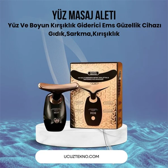Yüz ve Boyun Masaj Aleti – Yunus Tasarım, Kırışık Görünümü Giderici ürün görseli 1