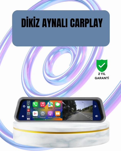 Ön Arka Kameralı Dokunmatik Dikiz Aynası 170° Geniş Açı ürün görseli 1