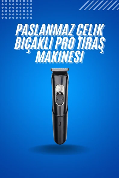 Ense Kesme Makinesi Şarjlı Saç Sakal Tıraş Makinesi Taşınabilir ürün görseli 1