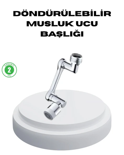 Dönebilir Musluk Başlığı – Lavabo Temizliği ve El-Yüz Yıkamada Maksimum Rahatlık ürün görseli 1