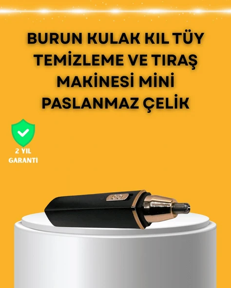 USB Şarjlı Sessiz Burun ve Kulak Kılı Temizleme Cihazı ürün görseli 1