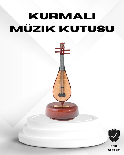 Figürlü Müzik Kutusu Zarif Melodili Dekoratif Model ürün görseli 1