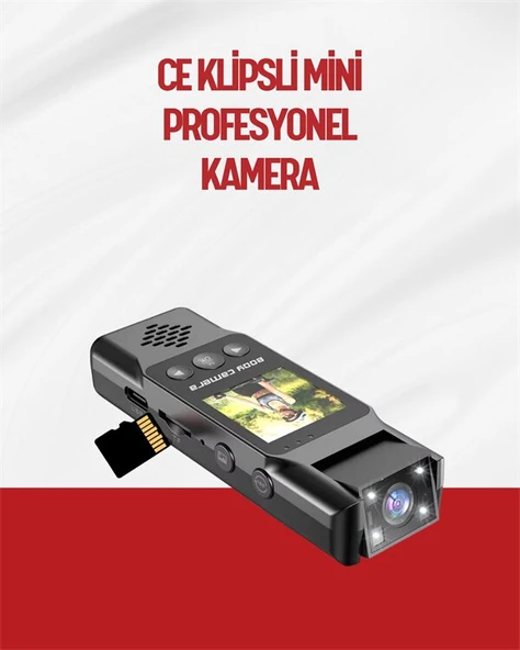 Hareket Algılayıcılı Taşınabilir Mini Kamera – 3MP Fotoğraf, Düşük Güç Tüketimi ürün görseli 1