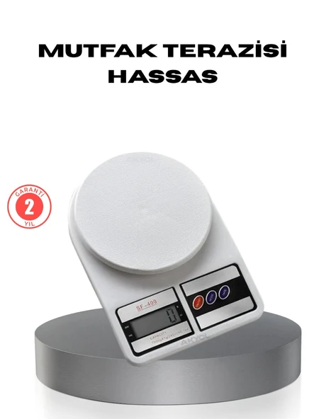 Hassas Dijital Mutfak Tartısı – 1g Doğruluk, LCD Ekran, Otomatik Kapanma ürün görseli 1