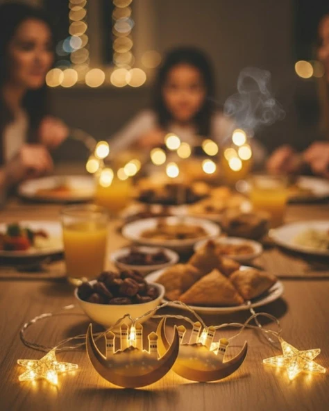 3 Metre Ramazan LED Saçak Işık Ev İçi Dekoratif Aydınlatma ürün görseli 1