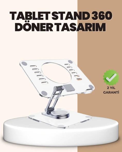 Taşınabilir Katlanır Tablet Braketi Masaüstü Stand ürün görseli 1