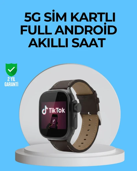 Kamera Özellikli Akıllı Saat Play Store Destekli ürün görseli 1