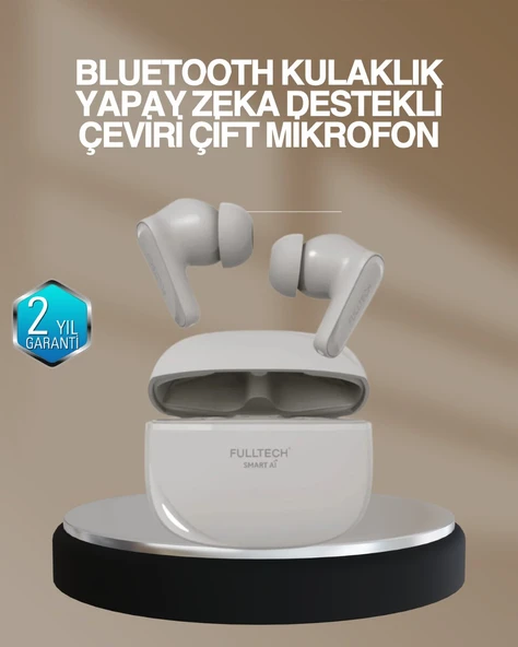 Anında Dil Çeviren Akıllı Bluetooth Kulaklık Çok Dilli İletişim ürün görseli 1