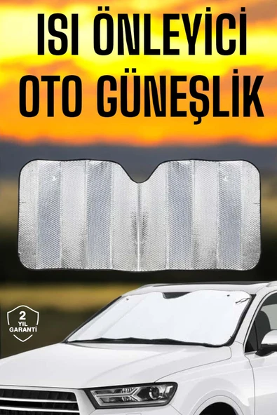 Oto Güneşlik Isı Önleyici Tüm Araçlara Uyumlu Uv Işınlarına Karşı ürün görseli 1