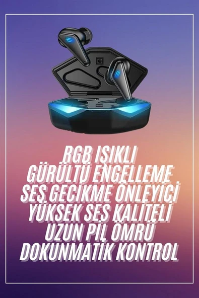 Kulaklığı Mikrofonlu Kulaklık Powerban Yüksek Ses Kaliteli ürün görseli 1
