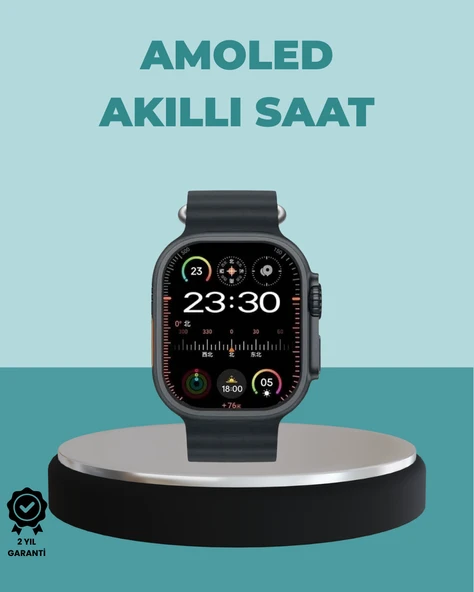 Amoled Akıllı Saat 49Mm Arama Spor ürün görseli 1