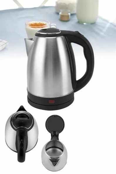 Yeni Nesil Saplı Uzun Ömürlü Paslanmaz Çelik Su Isıtıcı Kettle ürün görseli 1