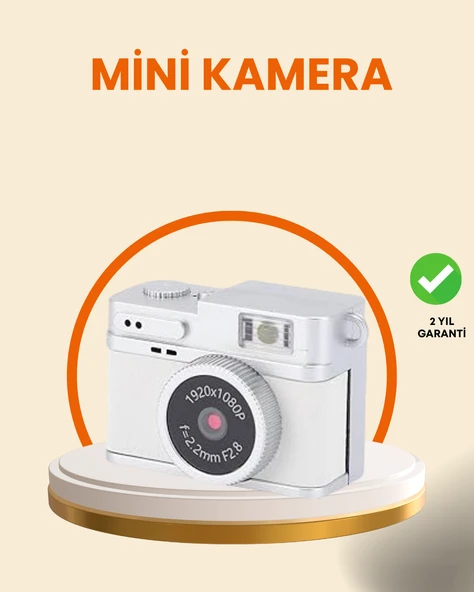 Kompakt Mini Kamera Tasarım 128Gb Hafıza 1080P Video ürün görseli 1