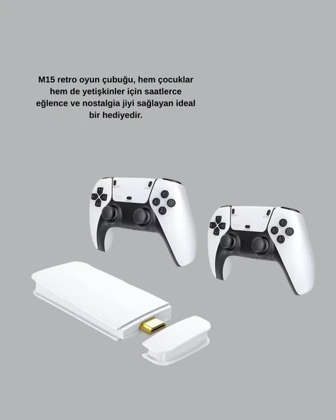 2 Kollu Uyumlu M15 Oyun Konsolu - Resim 2