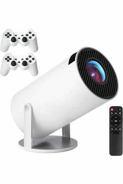4K Çift Kollu Kumandalı Oyun Projeksiyonu Video Oyunu ürün görseli 1