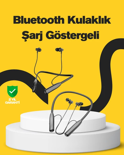 Y12 Boyun Bantlı Kulaklık – 100 Saat Pil, 5.3, Dokunmatik ürün görseli 1