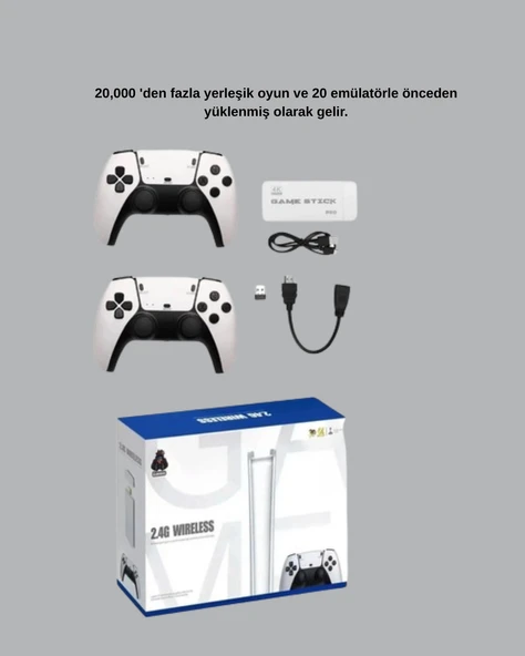 Çıkışlı 2 Kollu 4K Oyun Kutusu - Resim 2