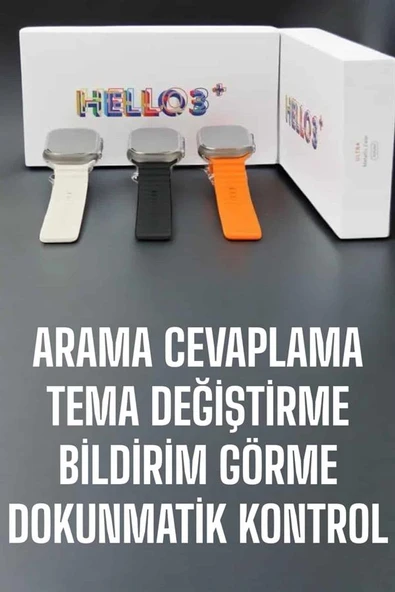 Akıllı Saat Yeni Nesil Sesli Asistan Uyku Takibi Adımsayar ürün görseli 1