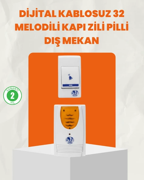 Kapı Zili Ev Ofis İçin Konforlu Çözüm ürün görseli 1