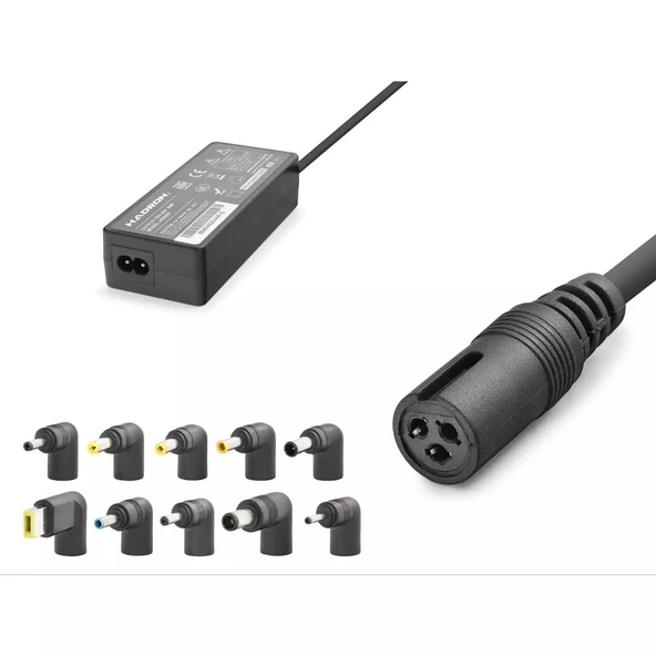 Tüm Laptoplara Uyumlu Universal Laptop Adaptörü 15-24V 90W 10 Ayrı Uç ürün görseli 1