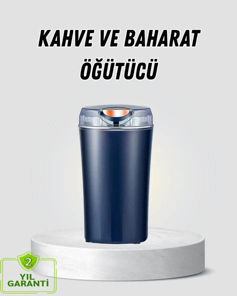 Kahve Baharat Öğütücü Otomatik Mekanizmalı Dayanıklı Çelik ürün görseli 1