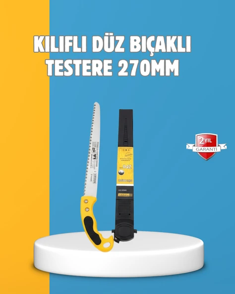 Düz Bıçaklı Budama Testeresi Kılıflı Güvenli Tasarım ürün görseli 1