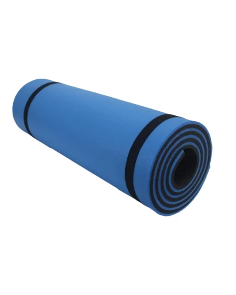 10Mm Yoga Mati Mavi̇ - Resim 2