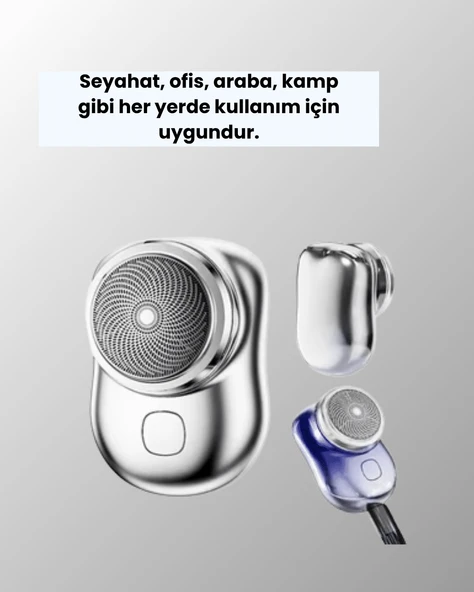 Islak-Kuru Kullanımlı Suya Dayanıklı Tıraş - Resim 2