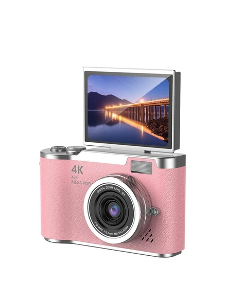 Lk007 Fotoğraf Maki̇nesi̇ Pembe - Resim 2