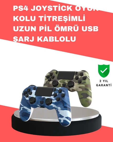 Dahili Hoparlör Kulaklık Girişli Oyun Kolu – Kişisel Ortak Ses ürün görseli 1
