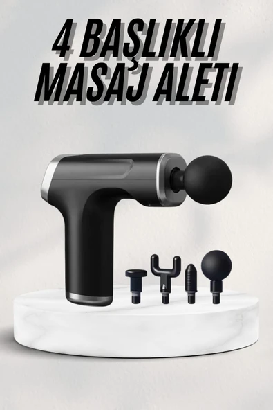 Masaj Tabancası 24V Hızlı Şarj Girişli Masaj Aleti Uzun Ömürlü ürün görseli 1