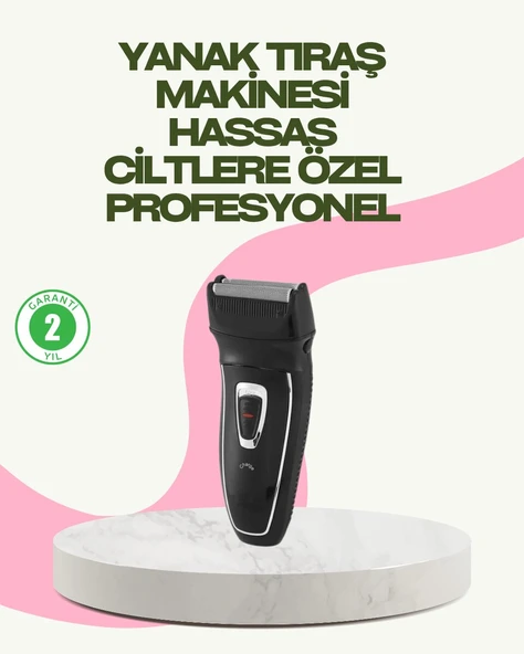 Darbelere Dayanıklı Kablosuz Erkek Tıraş Aleti ürün görseli 1