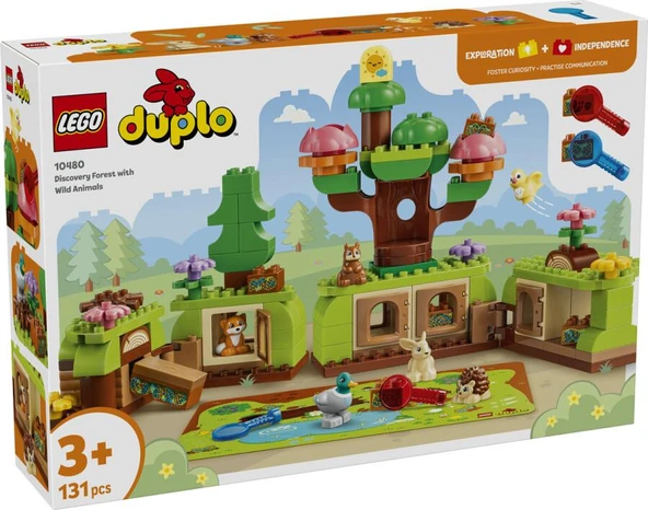 LEGO Duplo 10480 Discovery Forest with Wild Animals ürün görseli 1
