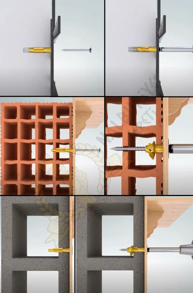 Made Performans Roket Dübel - No: 8 - 100 Adet - Resim 3