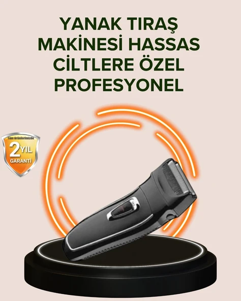 Şarj Göstergeli Yıkanabilir Erkek Tıraş Makinesi ürün görseli 1