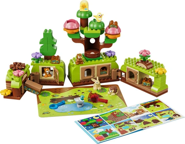 LEGO Duplo 10480 Discovery Forest with Wild Animals - Resim 3