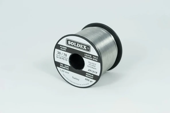 30-70 Lehim Teli 500 Gr 1,6 Mm ürün görseli 1