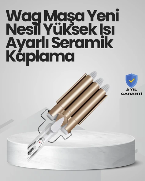 Bukle Saç Maşası – Kolay Kullanım, Sağlıklı Bukleler yüksek ısılı ürün görseli 1