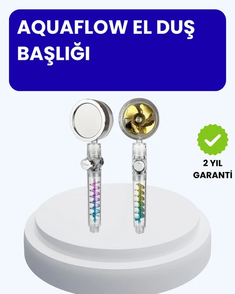 Sağanak Yağmur Etkili El Duşu – Start Stop Tuşlu Su Tasarruflu ürün görseli 1