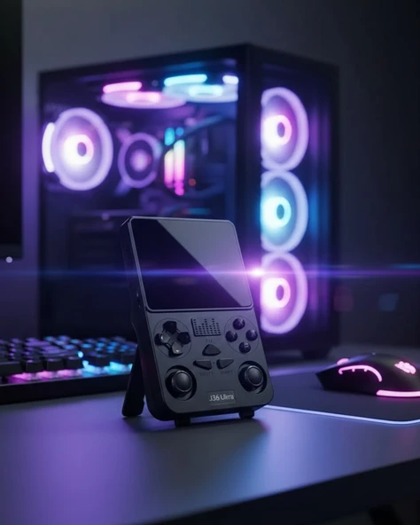 Özellikli Taşınabilir Oyun Konsolu Analog Joystickli ürün görseli 1