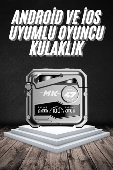 Bluetooth Kulaklık Dokunmatik Kontrol Tws kablosuz kulaklık Hi-fi Stereo ürün görseli 1